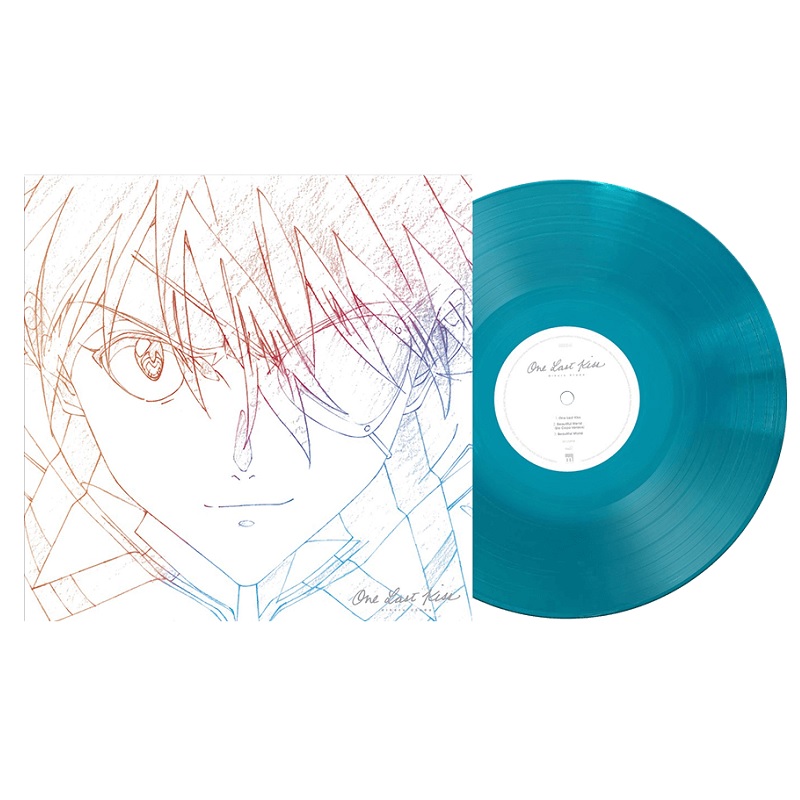우타다 히카루 Utada Hikaru - One Last Kiss (Blue LP)